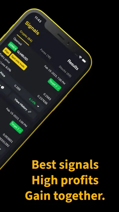 AI Pro Trading Signal Screenshots